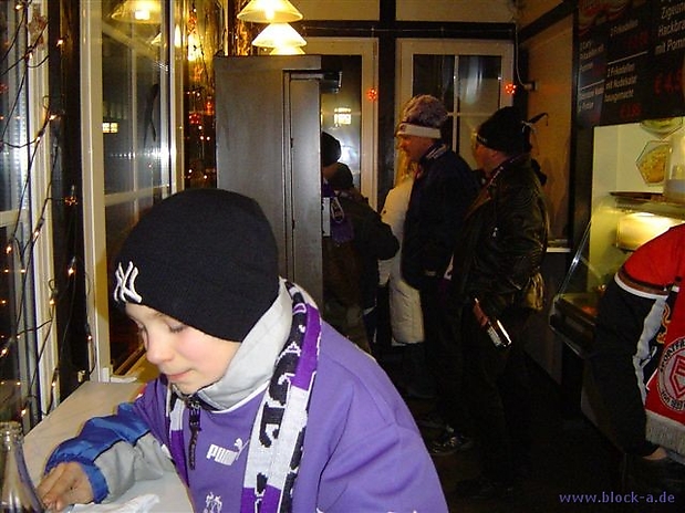 Stärkung vorm Spiel